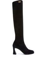 Giuseppe Zanotti bottines Teresee 85 mm en cuir - Noir - thumbnail