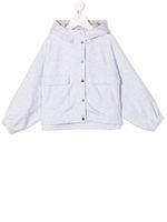 Brunello Cucinelli Kids veste à boutonnière - Gris - thumbnail