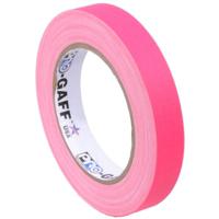 Pro-Gaff neon gaffa tape 19mm x 22,8m roze - thumbnail