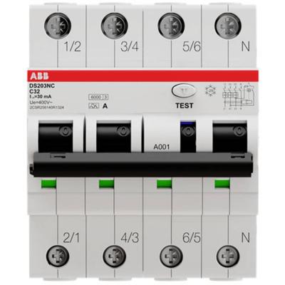 ABB 2CSR256140R1324 Aardlekschakelaar/zekeringautomaat 4-polig