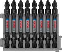 Bosch Accessoires Schroefbit tweezijdig Impact Control PH2, 65 mm 8x - 2608522337