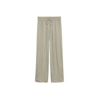 Mango high waist wide leg palazzo broek groen - thumbnail