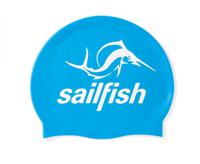 Sailfish Siliconen swimcap blauw - thumbnail