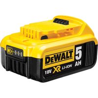 DEWALT 18V 5,0AH XR Li-Ion Accu DCB184 oplaadbare batterij - thumbnail