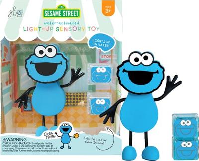 Glo Pals Cookie Monster - Speelvriendje inclusief 2 lichtgevende blokjes