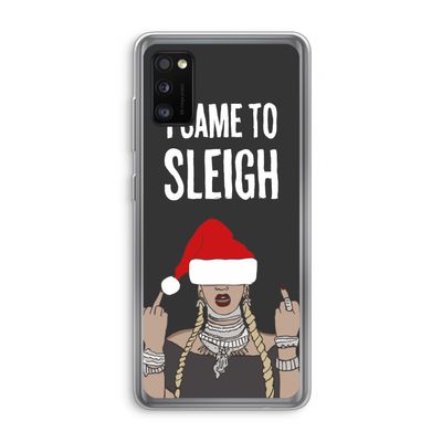 Came To Sleigh: Samsung Galaxy A41 Transparant Hoesje