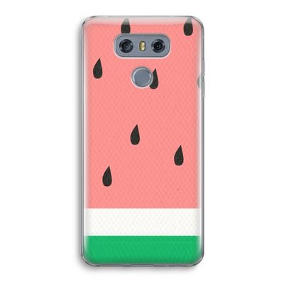 Watermeloen: LG G6 Transparant Hoesje