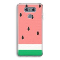 Watermeloen: LG G6 Transparant Hoesje