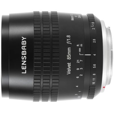 Lensbaby Velvet 85 zwart Sony E
