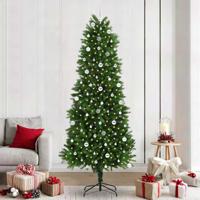 VidaXL Kerstboom met 300 led met standaard groen 240 cm pe