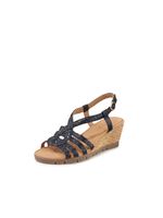 Sandalen lamsnappaleer Van Gabor Comfort blauw - thumbnail