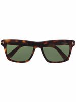 TOM FORD Eyewear lunettes de soleil à monture carrée - Marron