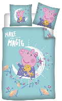 Peppa Pig Dekbedovertrek Make your own Magic 140 x 200 cm - Polyester - thumbnail