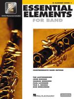 Hal Leonard Essential Elements for Band – Bb Clarinet Book 1 with EEi boek Muziekonderwijs Engels Paperback 48 pagina's - thumbnail