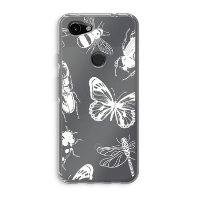 Tiny Bugs: Google Pixel 3a Transparant Hoesje