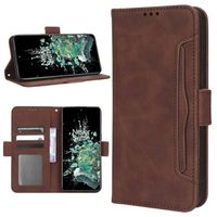 Cardholder Series OnePlus 10T/Ace Pro Portemonnee Hoesje - Bruin