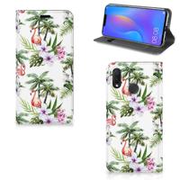 Huawei P Smart Plus | Hoesje maken | Flamingo Palms