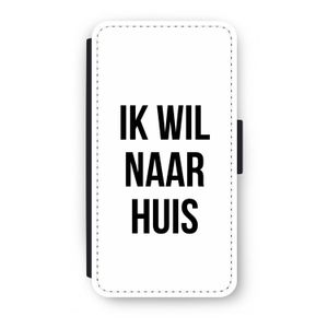 Ik wil naar huis: iPhone X Flip Hoesje
