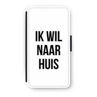 Ik wil naar huis: iPhone X Flip Hoesje