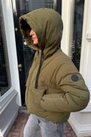 Blonde no.8 jas Klee dark khaki