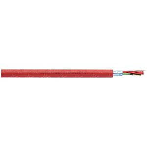 Faber Kabel 100354 Brandmeldkabel J-H(St)H 2 x 2 x 0.8 mm Rood per meter