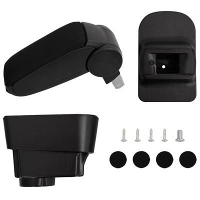 VidaXL Armsteun 11x35x(32-49) cm abs zwart