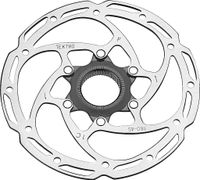 Tektro remschijf tr180-351 ø180mm centerlock zilver (werkplaatsverpakking)