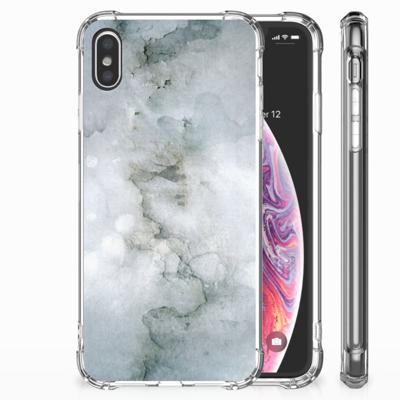 Back Cover Apple iPhone Xs Max Painting Grey Back Cover Apple iPhone Xs Max Painting Grey