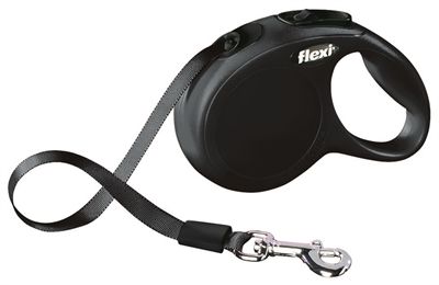 Flexi rollijn tape zwart