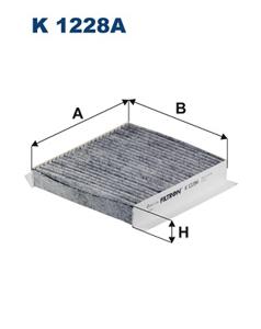 Interieurfilter FILTRON, u.a. für Suzuki, Fiat, Citroën, Peugeot, Opel