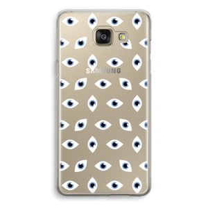 Eyes pattern: Samsung Galaxy A5 (2016) Transparant Hoesje