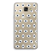 Eyes pattern: Samsung Galaxy A5 (2016) Transparant Hoesje