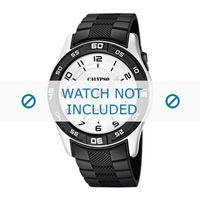 Horlogeband Calypso K6062-3 Rubber Zwart 24mm - thumbnail