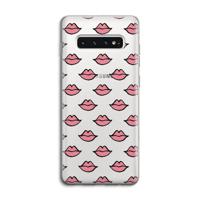 Lipjes: Samsung Galaxy S10 4G Transparant Hoesje