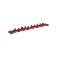 Milwaukee Accessoires Rail voor 10 impact doppen | 3/8"| 350 mm - 4932480446
