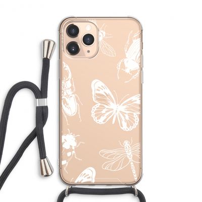 Tiny Bugs: iPhone 11 Pro Max Transparant Hoesje met koord