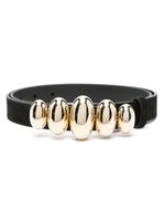 ISABEL MARANT ceinture Fuzz en cuir - Noir