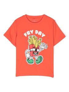 Stella McCartney Kids t-shirt à imprimé graphique - Orange