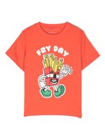 Stella McCartney Kids t-shirt à imprimé graphique - Orange