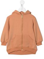 Eshvi Kids hoodie à fermeture zippée - Orange