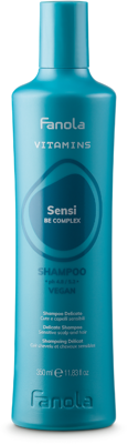 Fanola Vitamins Sensi Shampoo 350ml | Voor Gevoelige Hoofdhuid Fanola Vitamins Sensi Shampoo 350ml | Voor Gevoelige Hoofdhuid