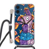 Loot Burger: iPhone 12 Transparant Hoesje met koord