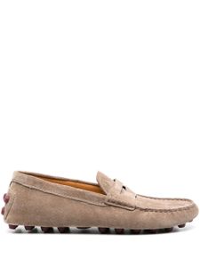 Tod's mocassins Gommino en daim - Marron