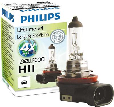 Philips H11 longer life eco visio