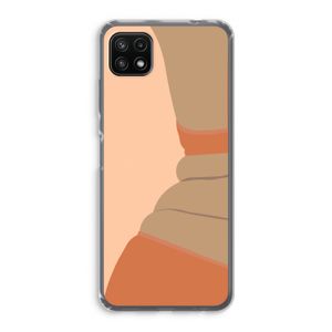 Bikini: Samsung Galaxy A22 5G Transparant Hoesje