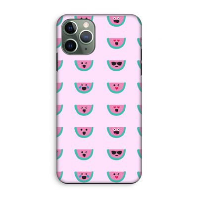Smiley watermeloenprint: iPhone 11 Pro Tough Case