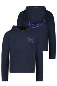 B.Nosy Jongens hoodie - Sam - Navy blauw