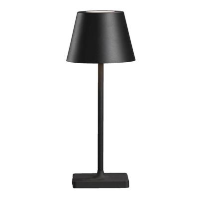 Leen Bakker - Tafellamp Kimo - Ø14,5 X 38,5 Cm - Metaal - Zwart - 14.5x14.5x38.5 Cm