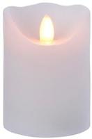 LED flakkerkaars 7x9cm wit - 5509400