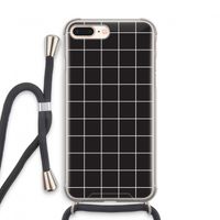 Rooster 2: iPhone 8 Plus Transparant Hoesje met koord